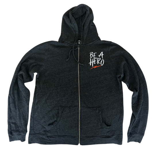 Be A Hero Embroidered Hoodie